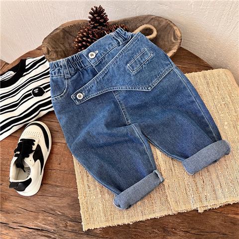 Quần Yếm Jeans Màu Sắc Xinh Xắn Cho Bé