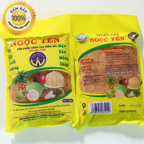 Muối sấy ngọc yến 250g