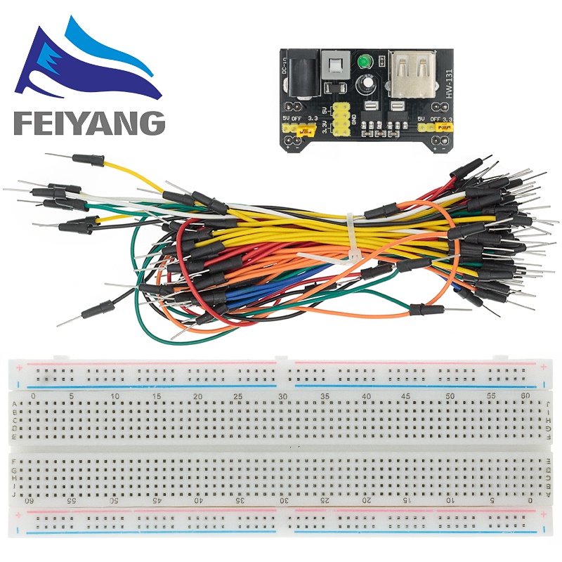 Bảng Mạch Breadboard Mini 170 400 830 Lỗ Mb102