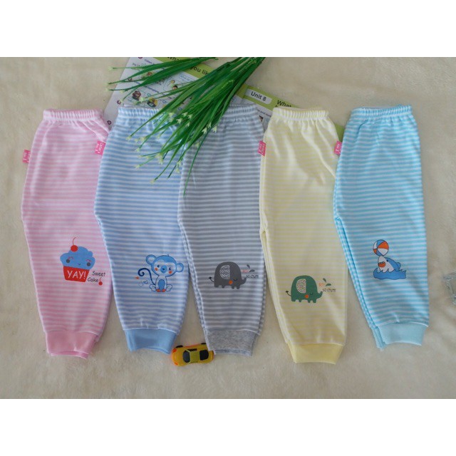 Quần Cotton Nỉ,Quần Chục Dài Cho Bé Từ 3-13kg