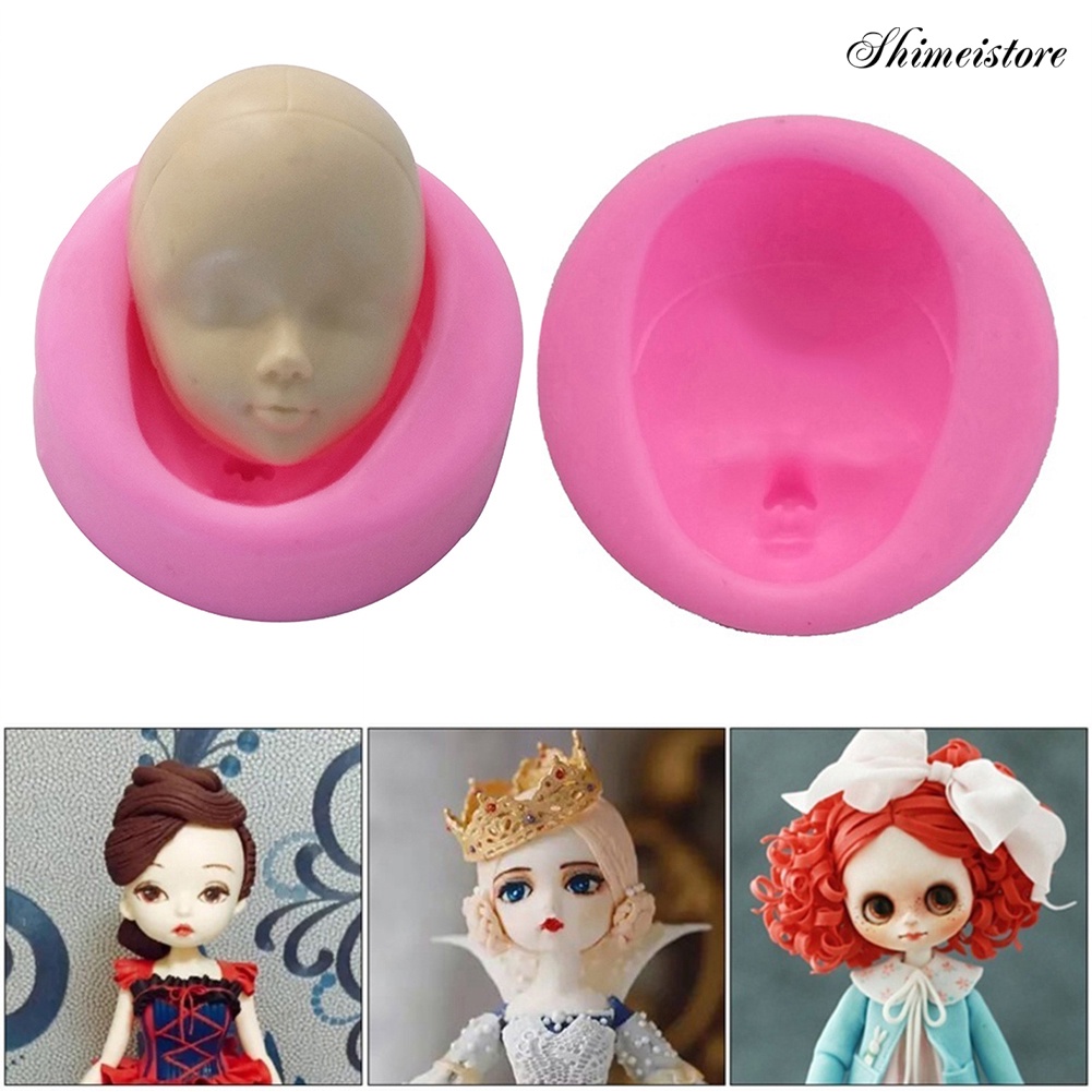 Khuôn Silicone Làm Bánh / Kẹo / Xà Phòng Hình Em Bé DIY 5