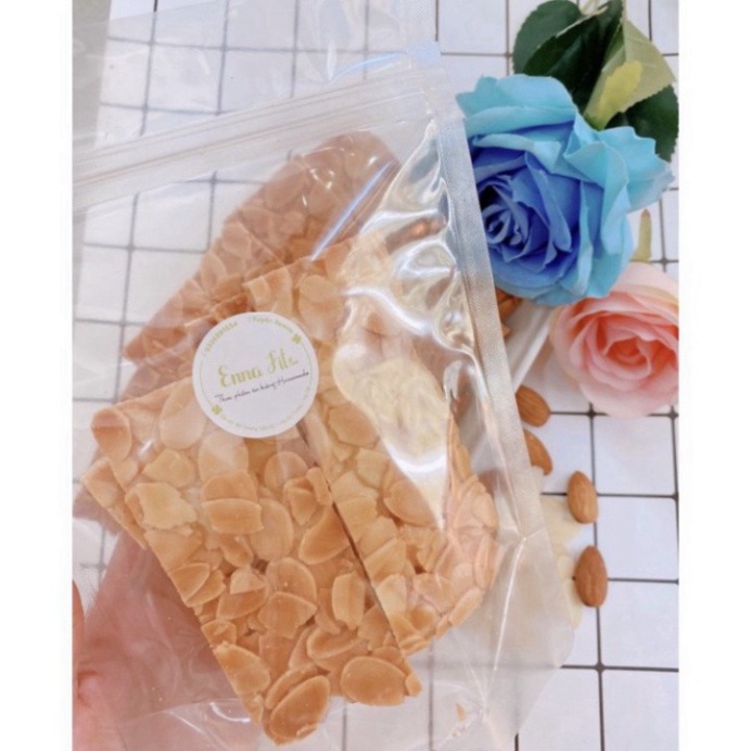 Bánh ngói HẠNH NHÂN  ăn kiêng mỏng và giòn ăn vặt quán 88 | BigBuy360 - bigbuy360.vn