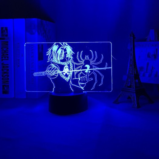 Đèn 3D trang trí Led Hunter X Hunter Feitan - Trang Trí Phòng Ngủ Nightlight