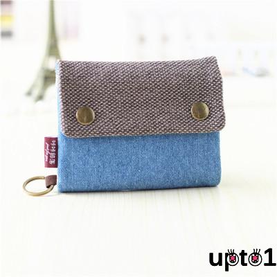 Ví Canvas Ngăn Rộng Thời Trang Unisex