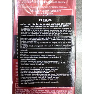 Serum HA cấp nước Loreal