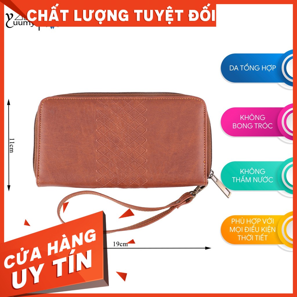 [Hot] Ví cầm tay thời trang Unisex YUUMY YV1 nhiều màu