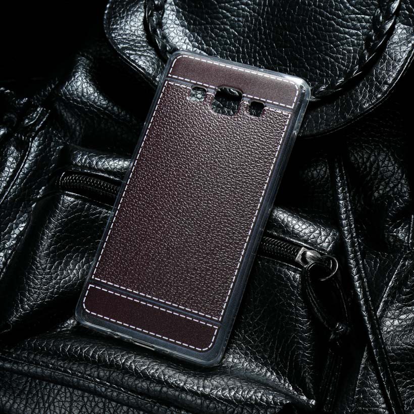 Ốp Lưng Da Mềm Thời Trang Cho Samsung Galaxy A5 2014 A500f