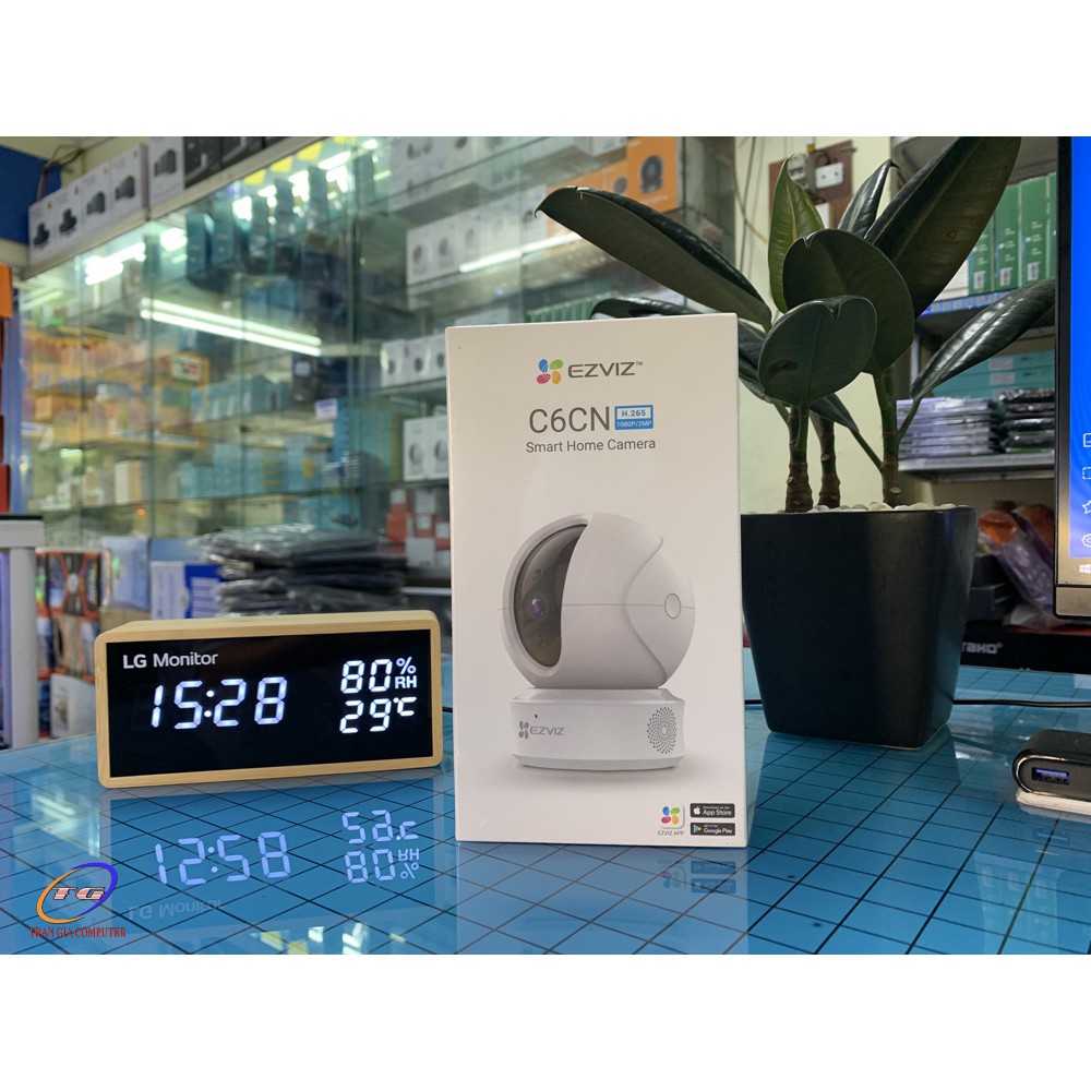 [Mã 267ELSALE hoàn 7% đơn 300K] Camera IP không dây EZVIZ C6CN H.265 (A0-3H2WF) 2.0 Megapixel | BigBuy360 - bigbuy360.vn