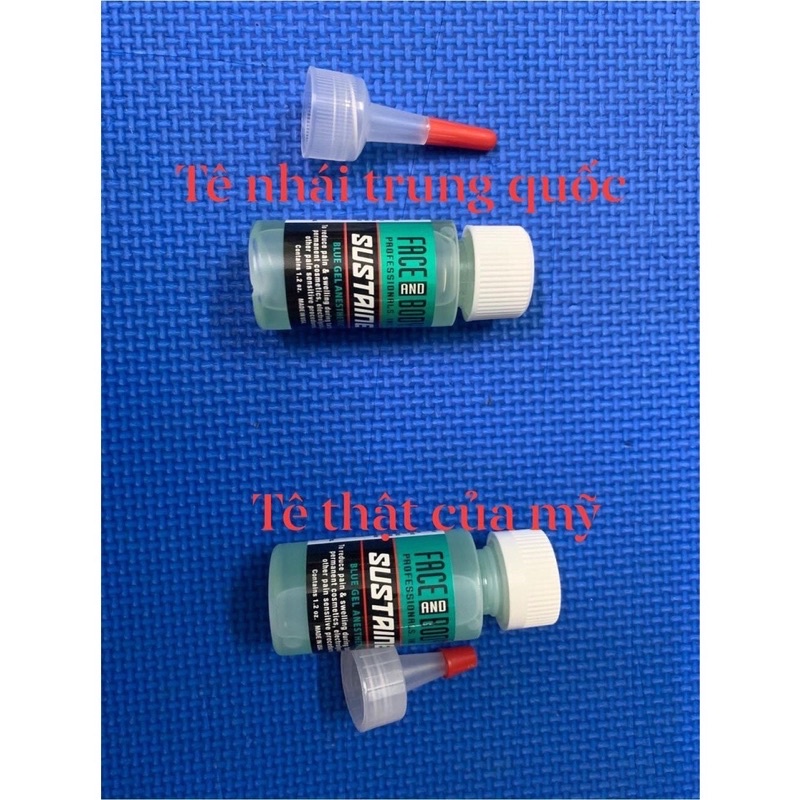 Nước Tê Xanh SUSTAINE Chính Hãng USA  Chuyên Dùng Trong Phun Xăm Thẩm Mỹ.