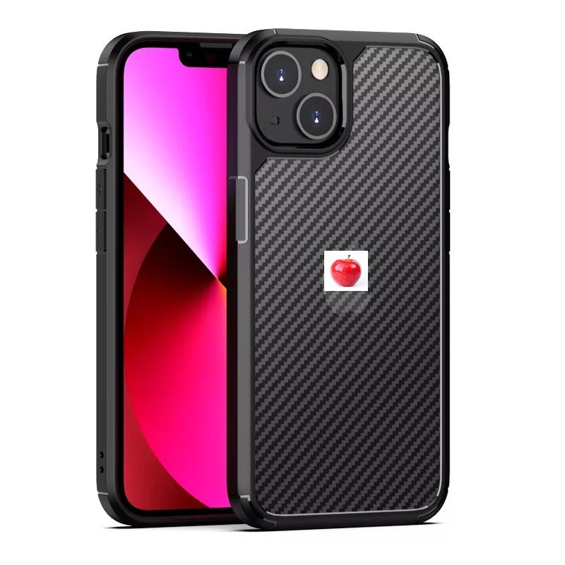 Ốp lưng iPhone 14 Vân Carbon Chống bám vân tay cao cấp - ôm sát máy cho cảm giác cầm nắm cực kỳ tuyệt vời