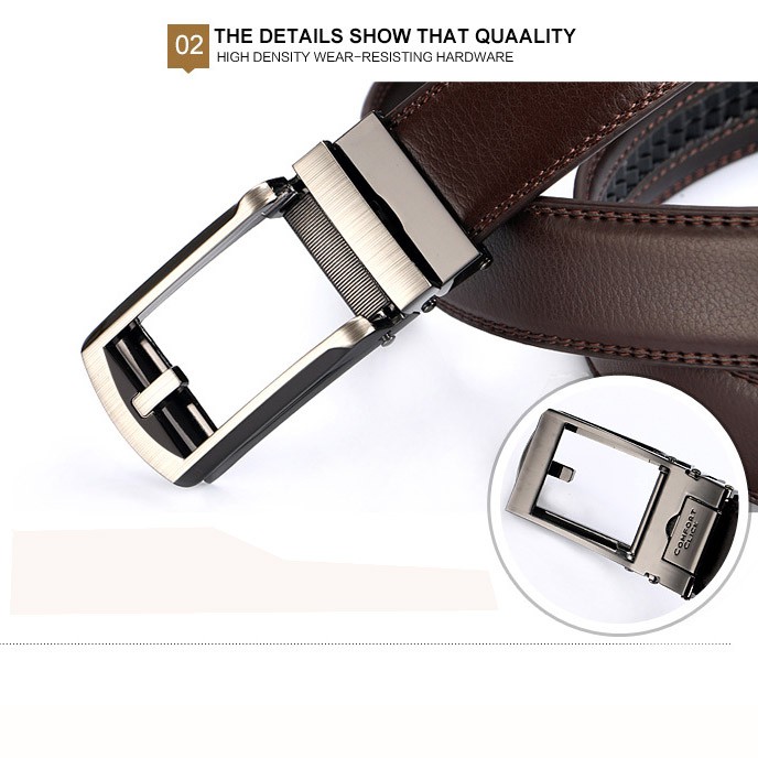 Thắt lưng/ dây nịt nam đục lỗ ( loại 1) có hộp đựng hãng theo kèm