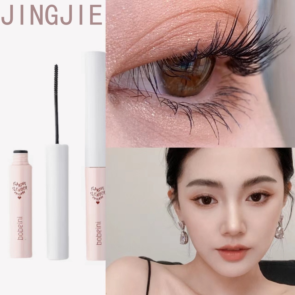 Bobeini® Mascara Đầu Cọ Mảnh Tự Nhiên Lâu Trôi Chống Thấm Nước Không Dễ Phai Màu