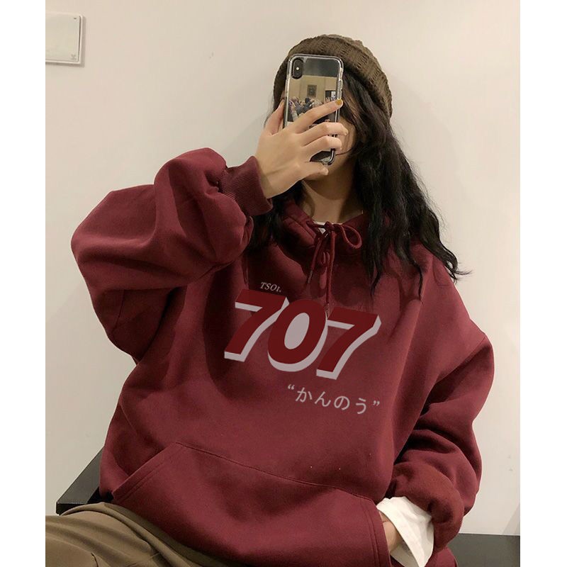 Áo Hoodie Tay Dài Thời Trang Hàn Quốc 2021