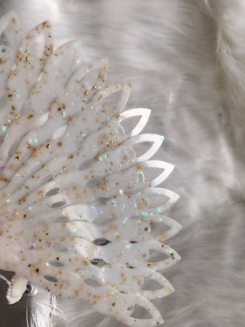 Quạt resin nhiều màu