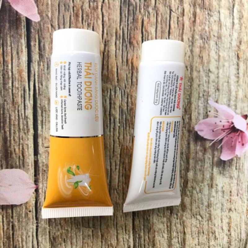 Kem đánh răng dược liệu Thái Dương- Tuýt 20g