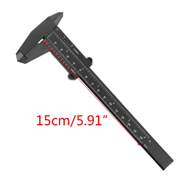 Thước Vecnê Có Thang Đo 150mm Chất Liệu Thép Nhựa Tiện Dụng