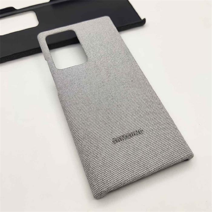 Ốp Điện Thoại Mặt Vải Phối Da Bảo Vệ Cho Samsung Galaxy Note 20 Ultra S22 Plus