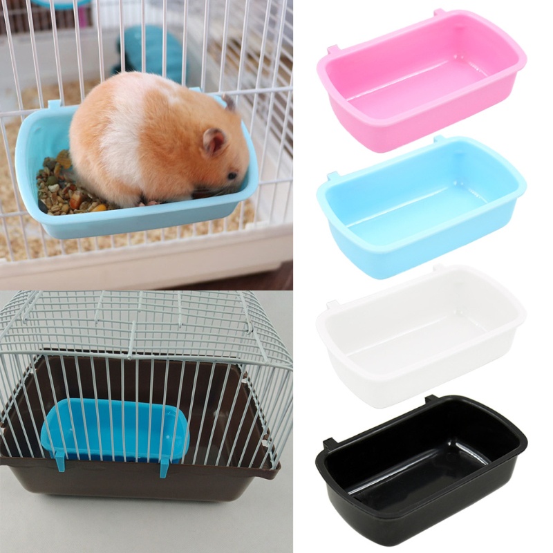 Bình Nước Bằng Nhựa Có Móc Treo Lồng Nuôi Chuột Hamster / Sóc Tiện Dụng