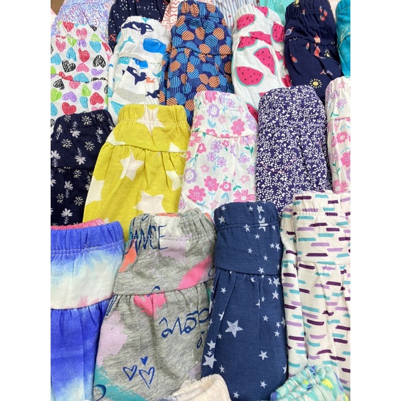 (Size 10-12kg) Chân váy ngắn kèm chip bé gái