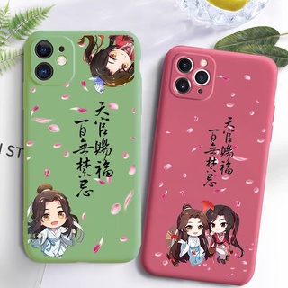 In Ốp lưng điện thoại theo yêu cầu hình Thiên quan tứ phúc, Hoa Thành, Tạ Liên, Husky và sư tôn mèo trắng của hắn [+quà]