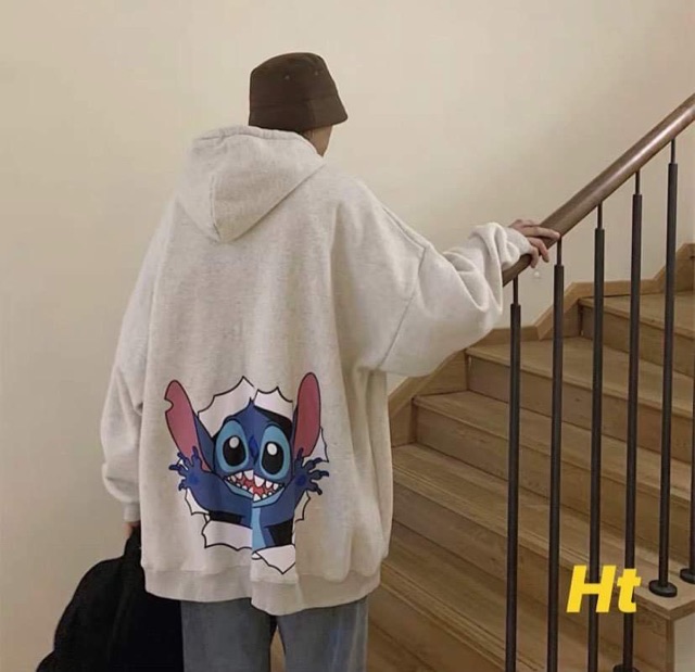 Áo hoodie STICK vỡ in lưng HT12