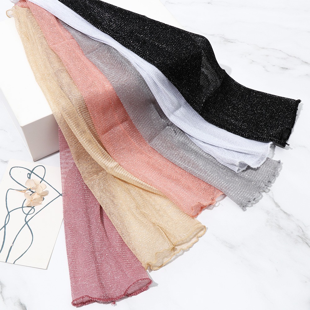 Găng Tay Lưới Dài Chống Nắng UV Thoáng Khí Bảo Vệ Cánh Tay Khi Lái Xe