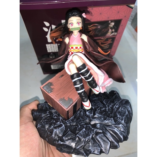 Mô hình Nezuko Kimetsu no Yaiba - Demon Slayer 17cm