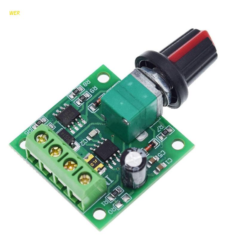 Công Tắc Điều Khiển Tốc Độ Động Cơ Dc 12v Pwm 1803bk 1.8v 3v 5v 6v 12v 2a