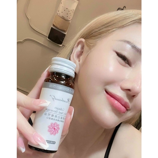 Collagen Yến ROSE BEAUTY TRẮNG DA TRẮNG HỒNG RẠNG RỠ X10 chuẩn chính hãng