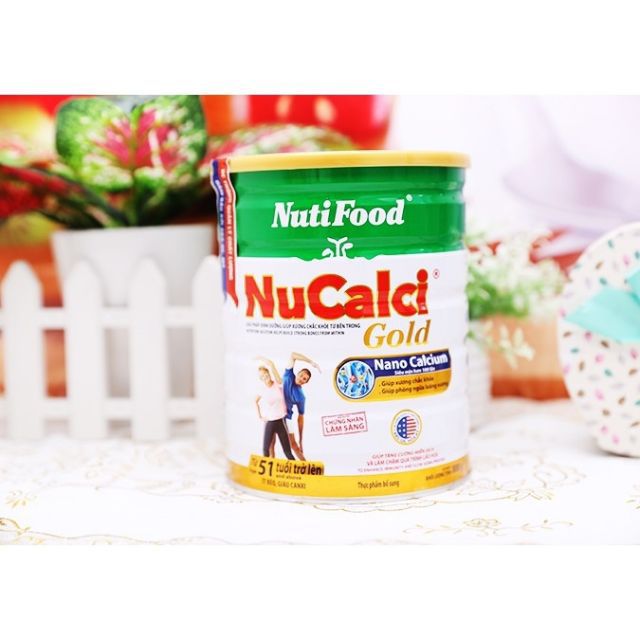 [DATE 2023] SỮA NUCALCI GOLD 800G TRÊN 51 TUỔI