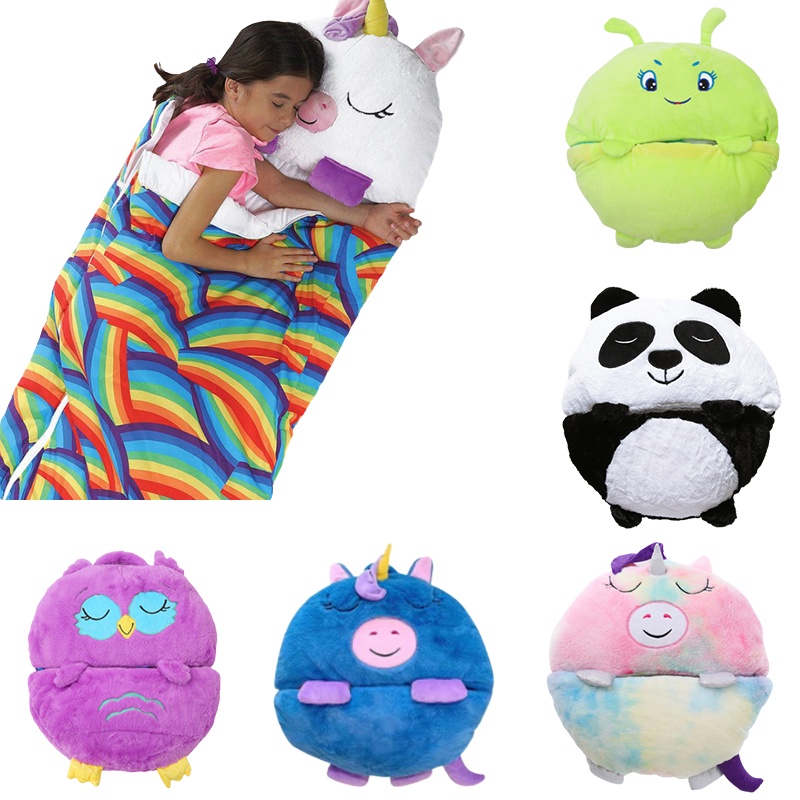 Túi Ngủ Bằng Vải Flannel Di Động Cho Bé