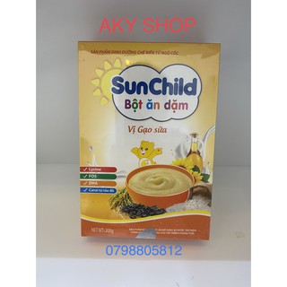 Sunchild Bột ăn dặm dành cho bé tập ăn.....