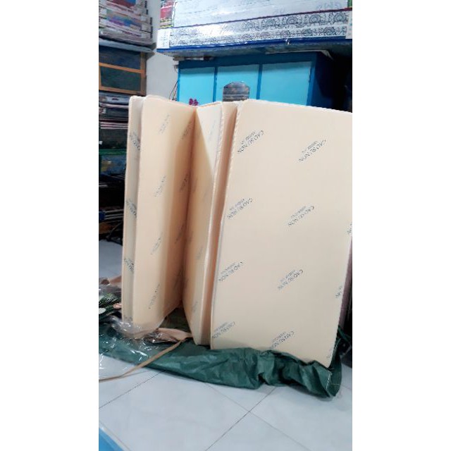 Nệm cao su non gấp 3 1m6×2m×10cm