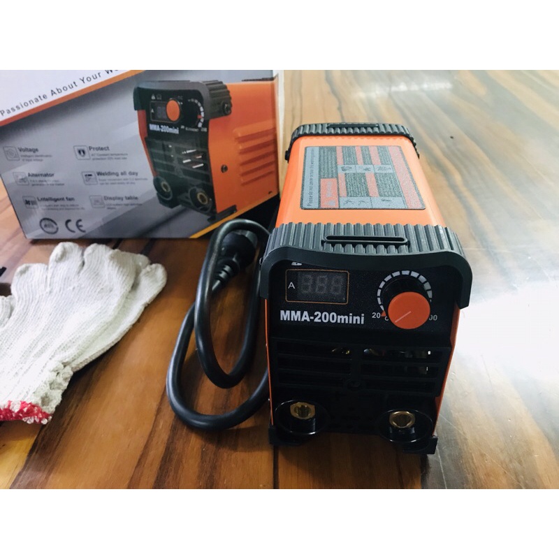 MÁY HÀN ĐIỆN TỬ NITRON 200 MINI INVERTER FULL PHỤ KIỆN THẾ HỆ MỚI 2022 NEW 100%