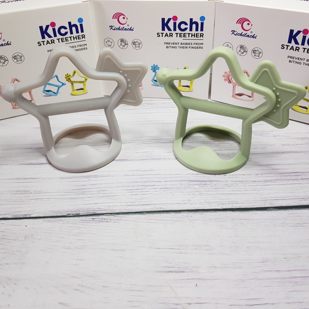 Gặm nướu KICHI ,chất liệu silicon an toàn cho bé