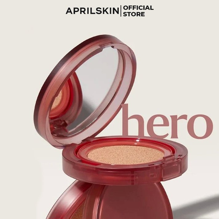 Phấn nước Aprilskin Hero Cushion + Lõi Refill 12g