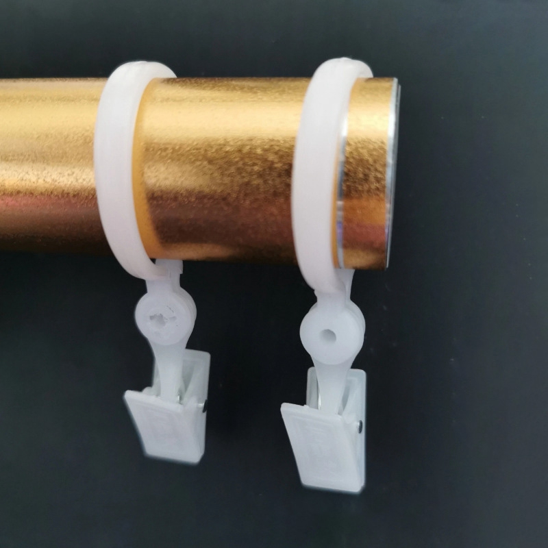 Bộ 10 cái vòng kẹp treo rèm cửa bằng nhựa có thể tháo rời an toàn tiện dụng