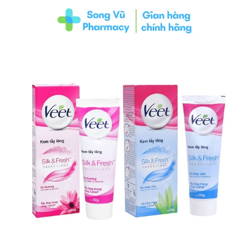 Kem Tẩy Lông Veet Pháp 50g