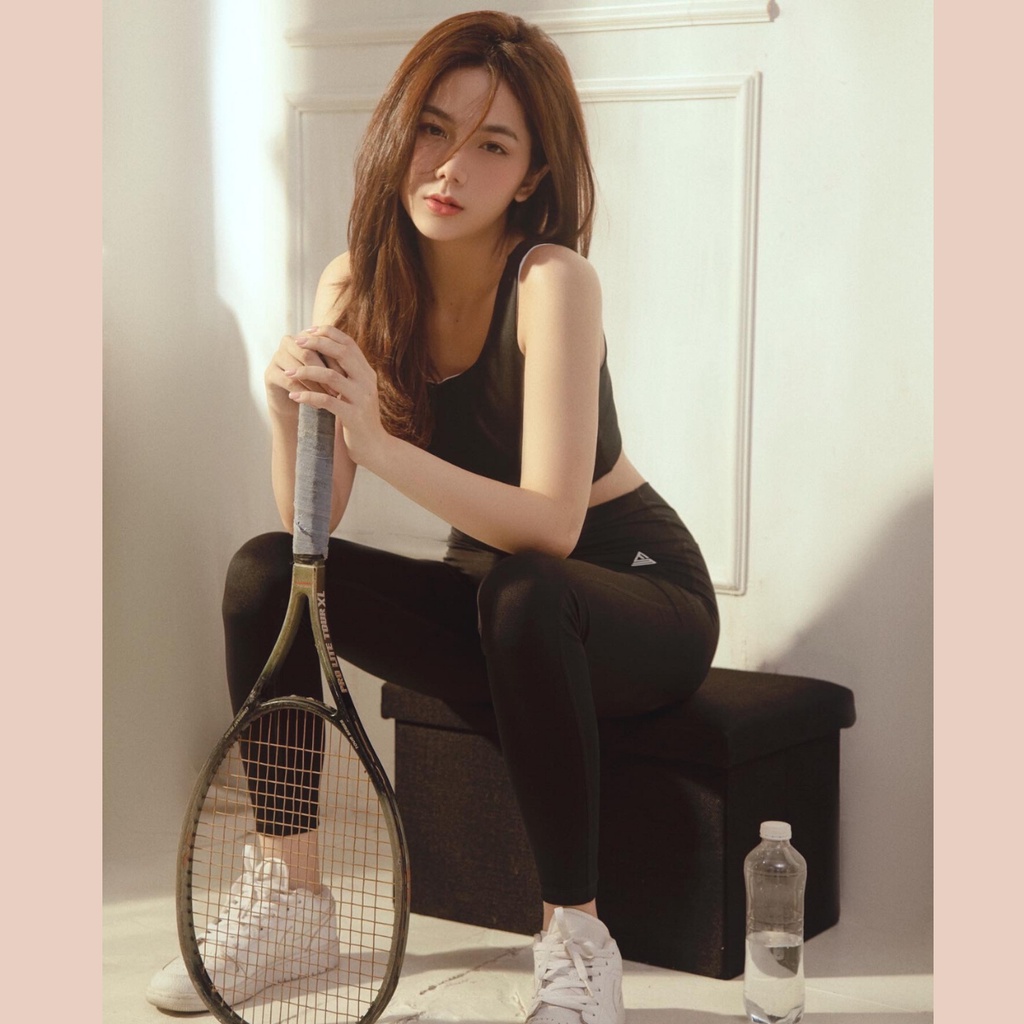 Bộ đồ tập gym Fitme áo bra thể thao nữ Zeta, quần legging dài nâng mông cao cấp