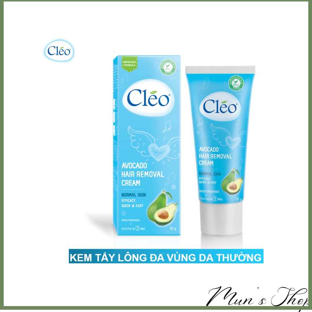 Cleo Kem tẩy lông cho da thường Normal Skin 50g/tuýp