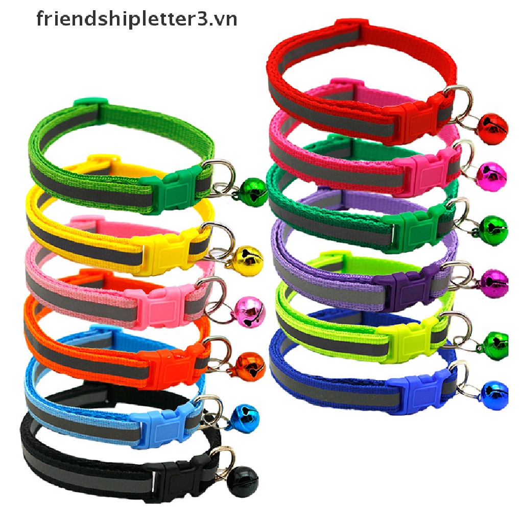 Thẻ ID Đeo Cổ Bằng Nylon Phản Quang Cho Thú Cưng