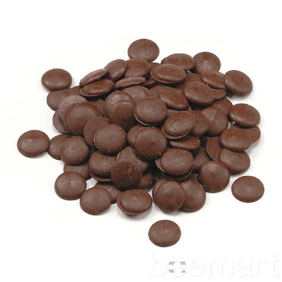 Socola đen nguyên chất dạng nút áo 58% cacao talk 500gr dùng trang trí bánh, đồ uống ,kẹo valentine...