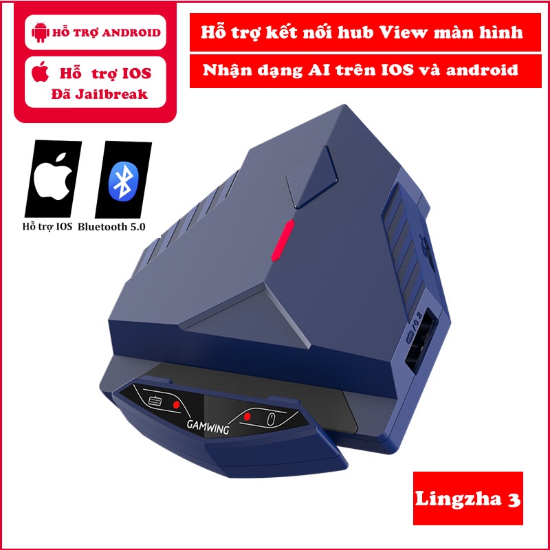 Lingzha 3 - Bộ chuyển đổi nhận dạng ghìm tâm thông minh dành cho IOS Android