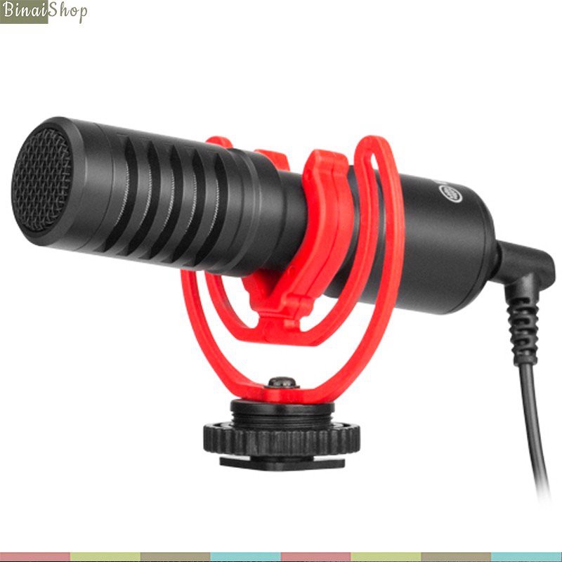 [Mã ELHACE giảm 4% đơn 300K] Boya BY-MM1+ - Micro Định Hướng Thu Âm Cho Điện Thoại, Máy Ảnh, DSLR, Máy Tính