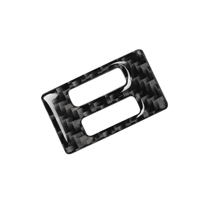 Khung Dán Trang Trí Bảng Điều Khiển Điều Hòa Xe Hơi Bằng Sợi Carbon Cho Q5
