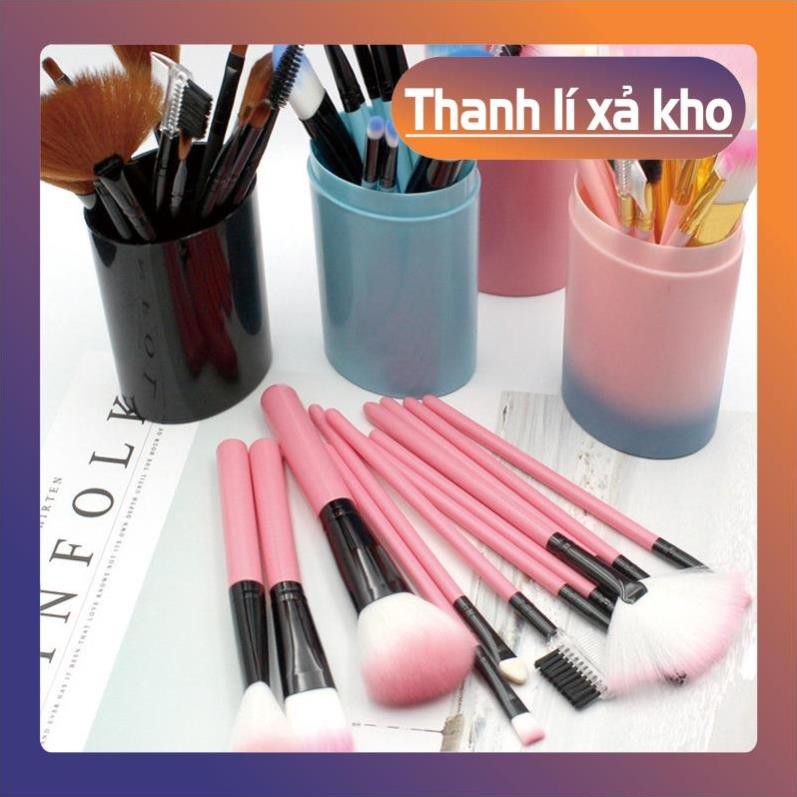 Bộ 12 Cọ Trang Điểm 12 Cây