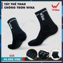Tất bóng đá chống trơn Wika, tất vớ đá banh có cao su chống trượt