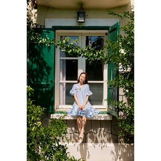 OLV - Đầm thêu Sky Gray Embro
