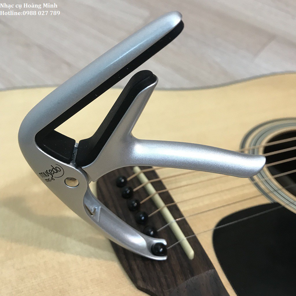 Capo guitar Musedo MC5,MC6 cao cấp cho đàn dây sắt và dây nilon