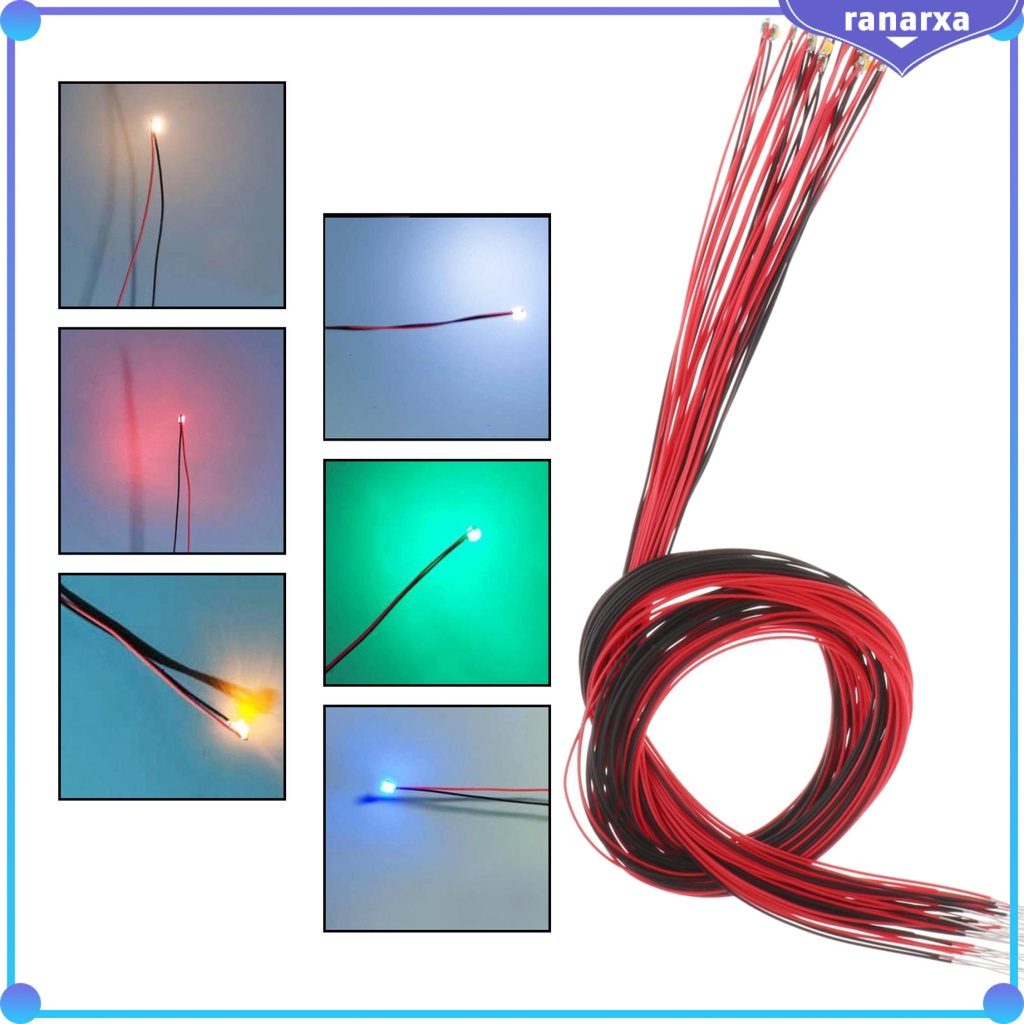 Bộ 10 Đèn LED Mini 3V 30cm Dùng Trang Trí Sân Vườn DIY